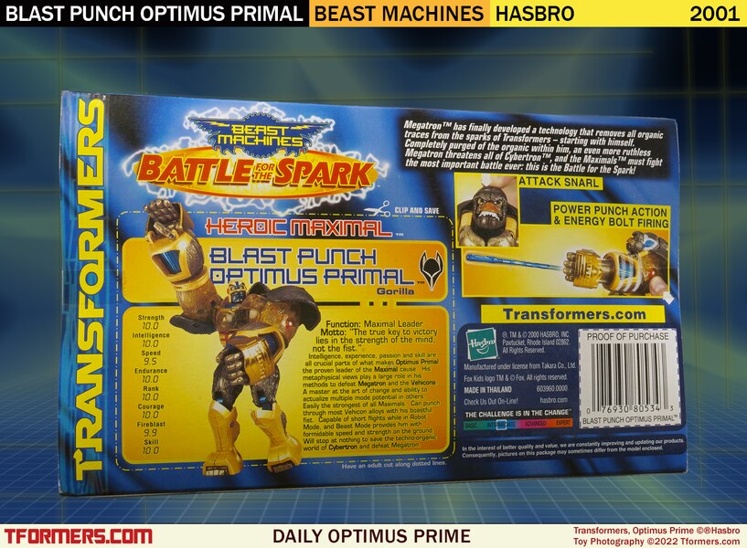 Daily Prime   Beast Machines Blast Punch Optimus Primal Rear (2 of 2)